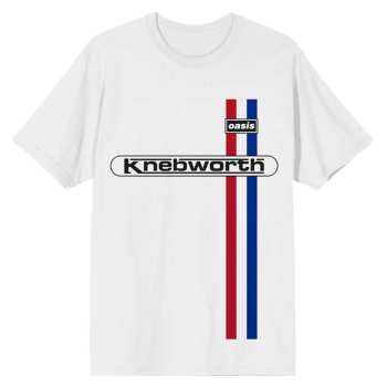 Merch Oasis: Póló Knebworth Vertical Stripe
