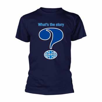 Merch Oasis: Póló Question Mark (navy)