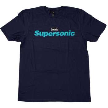 Merch Oasis: Póló Supersonic Title Colour