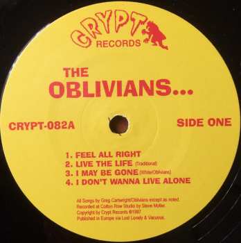 LP Oblivians: ...Play 9 Songs With Mr. Quintron