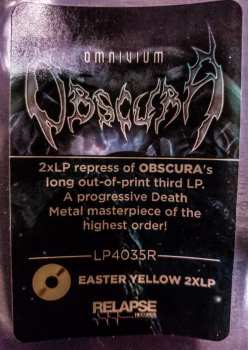 2LP Obscura: Omnivium CLR
