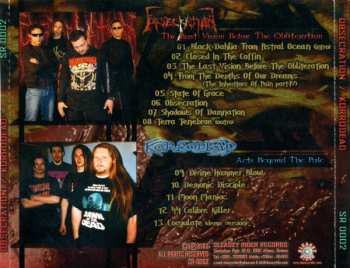 CD Obsecration: The Last Vision Before The Obliteration / Acts Beyond The Pale