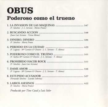CD Obus: Poderoso Como El Trueno