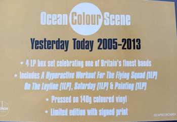 4LP/Dobozkészlet Ocean Colour Scene: Yesterday Today 2005-2013 CLR | LTD
