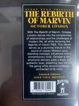 LP October London: The Rebirth Of Marvin CLR | LTD
