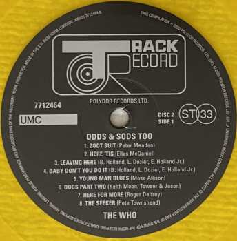 2LP The Who: Odds & Sods LTD | CLR