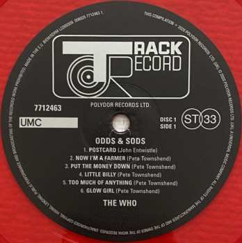 2LP The Who: Odds & Sods LTD | CLR