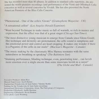 CD Ofra Harnoy: Rococo Variations / Cello Concerto No.1 / Cello Concerto