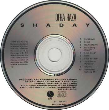 CD Ofra Haza: Shaday