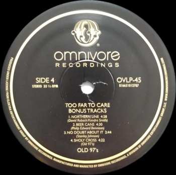 2LP Old 97's: Too Far To Care