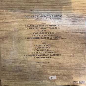 LP Old Crow Medicine Show: Carry Me Back CLR