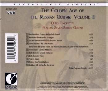CD Oleg Timofeyev: The Golden Age Of The Russian Guitar, Volume II