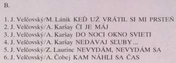 LP Oľga Szabová: Oľga Szabová, Orchester Juraja Velčovského CLR