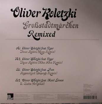 LP Oliver Koletzki: Großstadtmärchen Remixed