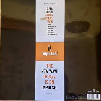 LP Oliver Nelson: The Blues And The Abstract Truth