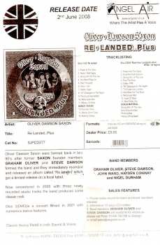 2CD Oliver/Dawson Saxon:  Re/Landed...Plus