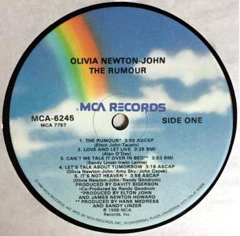 LP Olivia Newton-John: The Rumour