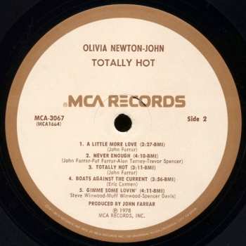 LP Olivia Newton-John: Totally Hot