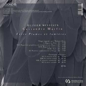 CD Olivier Messiaen: Entre Plumes Et Lumières  