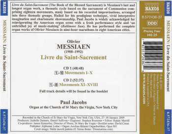 2CD Olivier Messiaen: Livre Du Saint-Sacrement