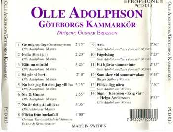 CD Göteborgs Kammarkör: Olle Adolphson, Göteborgs Kammarkör