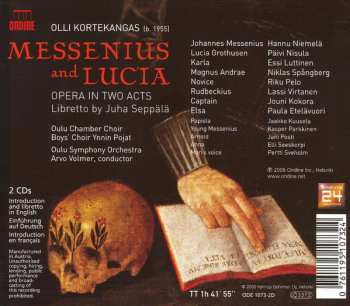 2CD Oulu Symphony Orchestra: Messenius And Lucia, Opera In Two Acts