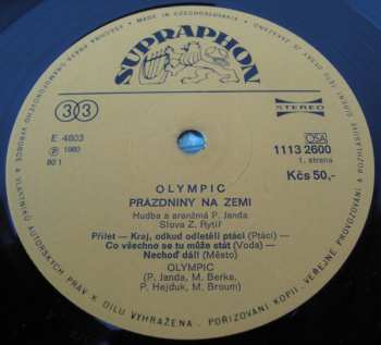 LP Olympic: Prázdniny Na Zemi…?
