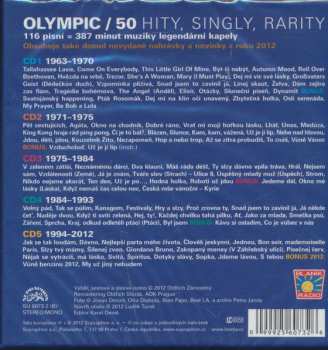 5CD/Dobozkészlet Olympic: 50 - Hity Singly Rarity