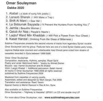 CD Omar Souleyman: Dabke 2020 (Folk And Pop Sounds Of Syria)