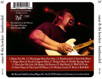 CD Omar And The Howlers: Bamboozled -Live In Germany-