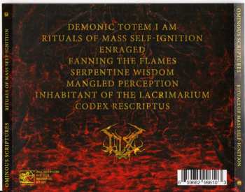 CD Ominous Scriptures: Rituals Of Mass Self-Ignition