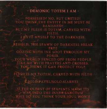 CD Ominous Scriptures: Rituals Of Mass Self-Ignition