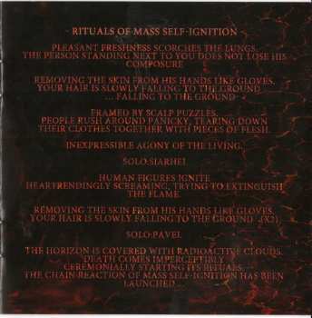 CD Ominous Scriptures: Rituals Of Mass Self-Ignition