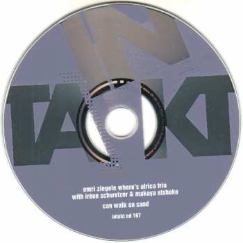 CD Omri Ziegele Where's Africa Trio: Can Walk On Sand