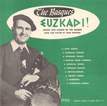 Album Onatibia,juan: Songs And Dances Of The Basque