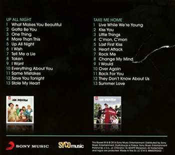 2CD/Dobozkészlet One Direction: Up All Night / Take Me Home
