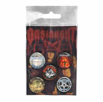 Merch Onslaught: Kitűző készlet Onslaught Button Badge Set
