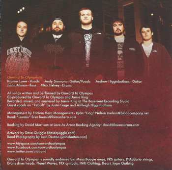 CD Onward To Olympas: The War Within Us
