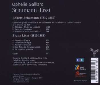 CD Ophélie Gaillard: Schumann • Liszt
