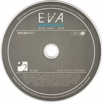 3CD Eva Kostolányiová: Opus 1969 - 1975