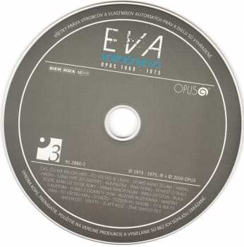 3CD Eva Kostolányiová: Opus 1969 - 1975
