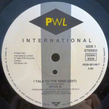 SP Opus III: I Talk To The Wind