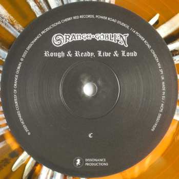 2LP Orange Goblin: Rough & Ready, Live & Loud CLR | LTD