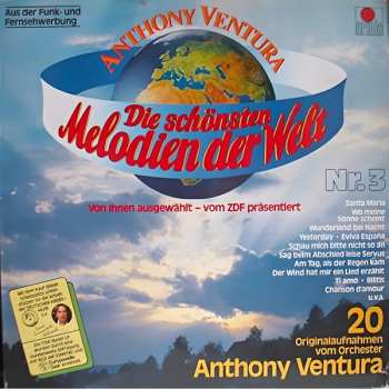 LP Orchester Anthony Ventura: Die Schönsten Melodien Der Welt Nr. 3