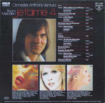LP Orchester Anthony Ventura: Je T'aime 4 - Traum-Melodien