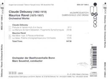 CD Orchester Der Beethovenhalle Bonn: Debussy/Ravel: Orchesterwerke