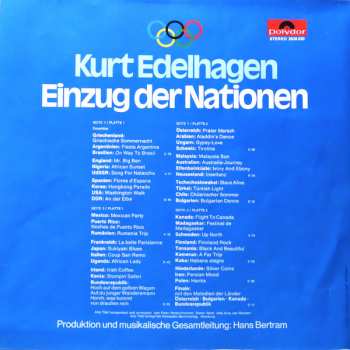 2LP/Dobozkészlet Orchester Kurt Edelhagen: Einzug Der Nationen