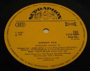 LP Orchestr Karla Vágnera: Duhová Víla - Přátelská Setkání 3