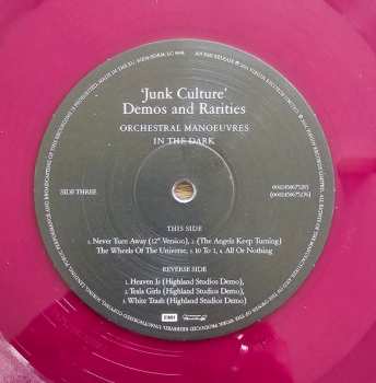 2LP Orchestral Manoeuvres In The Dark: 'Junk Culture' Demos And Rarities CLR | LTD