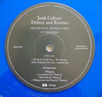 2LP Orchestral Manoeuvres In The Dark: 'Junk Culture' Demos And Rarities CLR | LTD